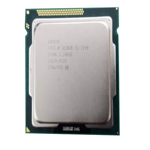 CPU Intel Xeon E3 1240 (3.70GHz, 8M, 4 Cores 8 Threads) TRAY chưa gồm Fan
