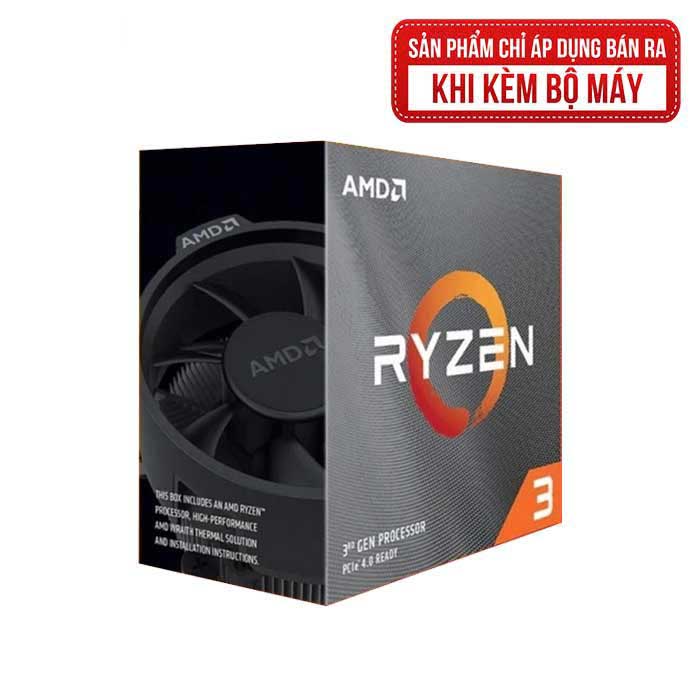 CPU AMD RYZEN 3 3300X (3.8GHz Up to 4.3GHz, AM4, 4 Cores 8 Threads) Box Chính Hãng