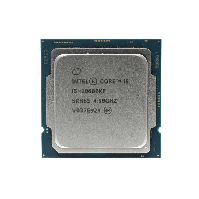 CPU Intel Core i5 10600KF (4.10 Up to 4.80GHz, 12M, 6 Cores 12 Threads) TRAY chưa gồm Fan (Không GPU)