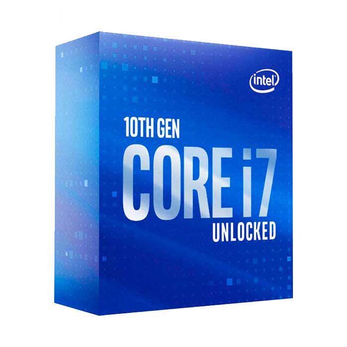 CPU Intel Core i7 10700F (2.90 Up to 4.80GHz, 16M, 8 Cores 16 Threads) Box Công Ty (Không GPU)