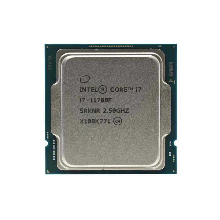 CPU Intel Core i7 11700F (2.50 Up to 4.90GHz, 16M, 8 Cores 16 Threads) TRAY chưa gồm Fan (Không GPU)