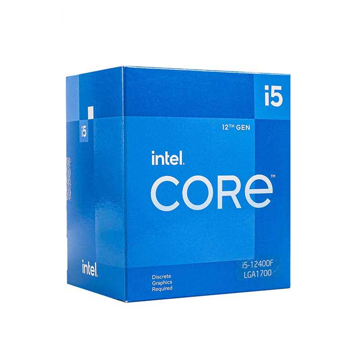 CPU Intel Core I5 12400F Tray Không Fan (LGA1700, 3.00 GHz, 6 Cores 12 Threads)