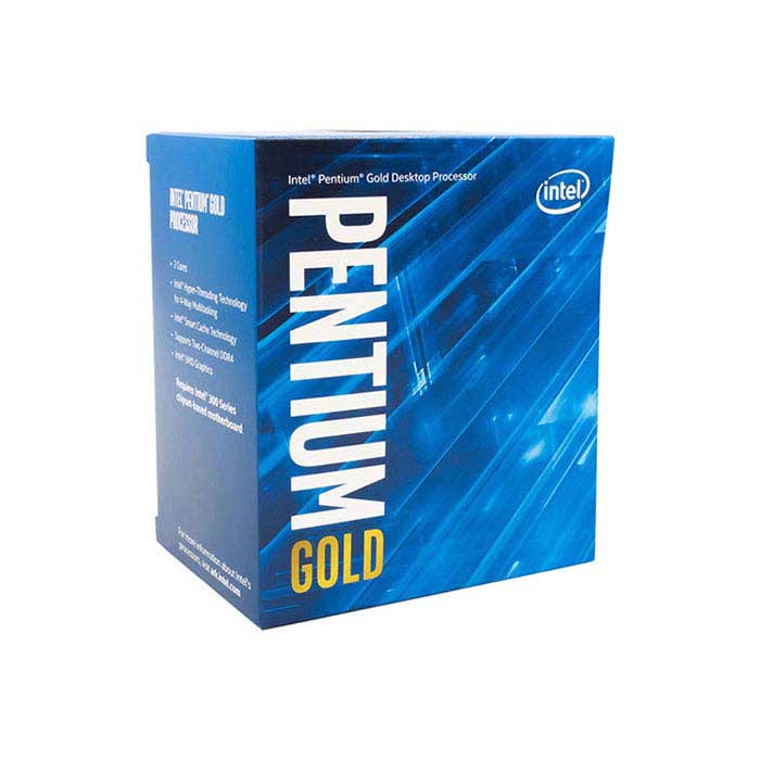 CPU Intel Pentium Gold G7400 (3.7GHz, 6MB Cache, 2 Cores 4 Threads) Box Chính Hãng (BX80715G7400SRL66)