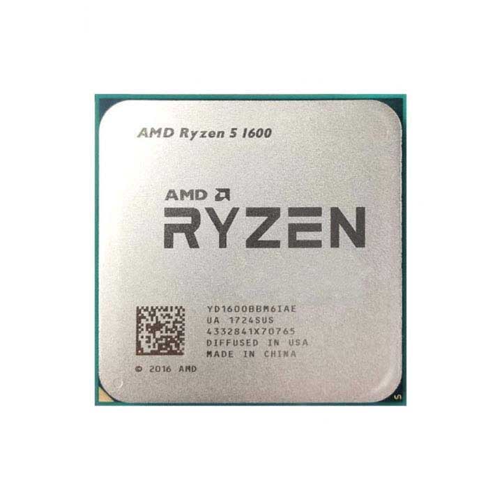 CPU AMD RYZEN 5 1600 (3.2GHz Up to 3.6GHz, AM4, 6 Cores 12 Threads) TRAY
