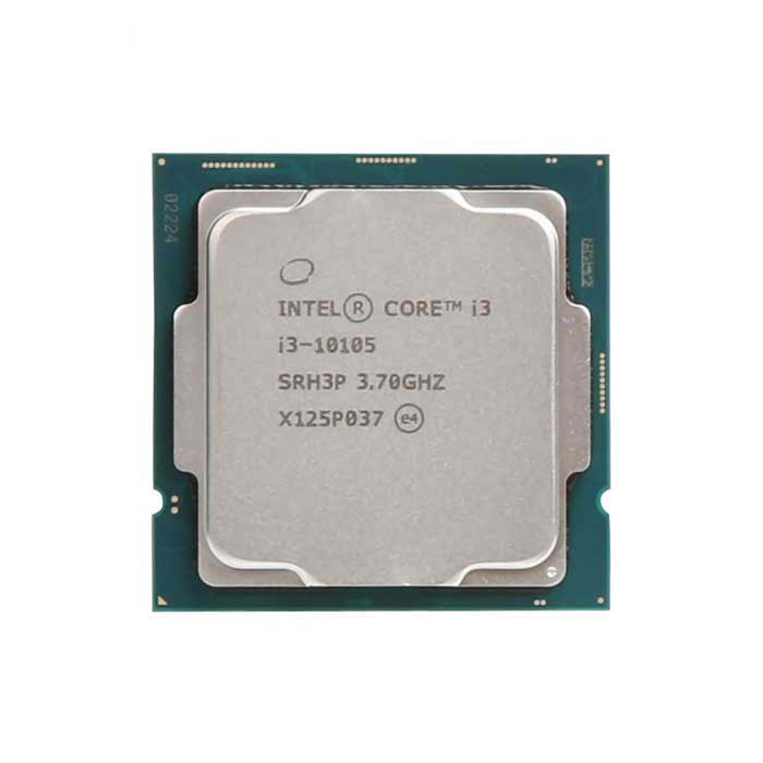 CPU Intel Core i3 10105 (3.70 Up to 4.40GHz, 6M, 4 Cores 8 Threads) TRAY chưa gồm Fan