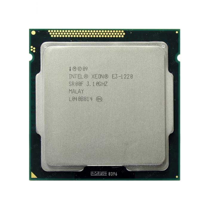 CPU Intel Xeon E3 1220 (3.40GHz, 8M, 4 Cores 4 Threads) TRAY chưa gồm Fan