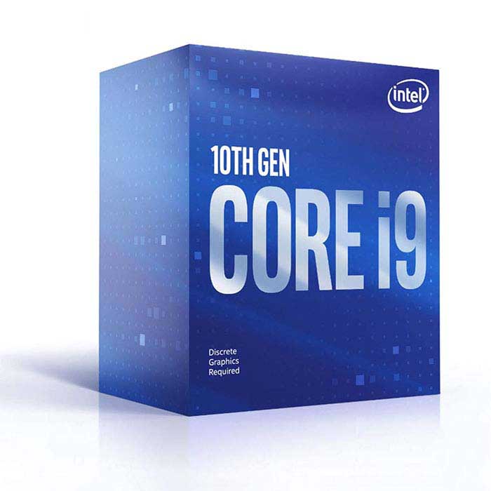 CPU Intel Core i9 10900F (2.80 Up to 5.20GHz, 20M, 10 Cores 20 Threads) Box Công Ty (Không GPU)