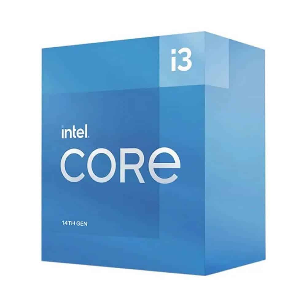 CPU Intel Core i3 14100F Box chính hãng 4.7 GHz, 4 Cores 8 Threads, LGA1700